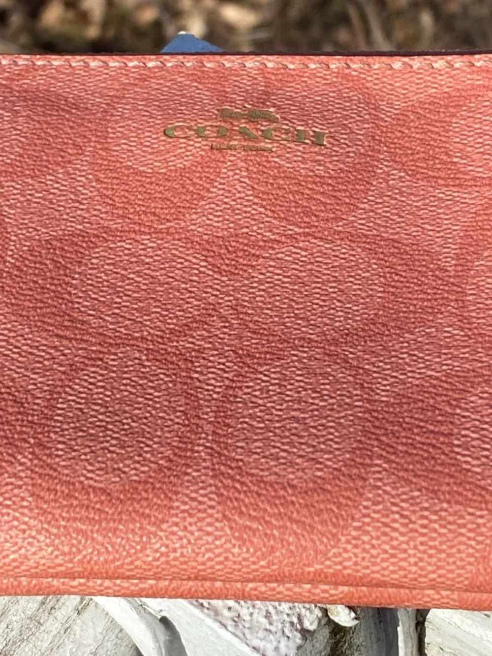 Coach elegant wristlet